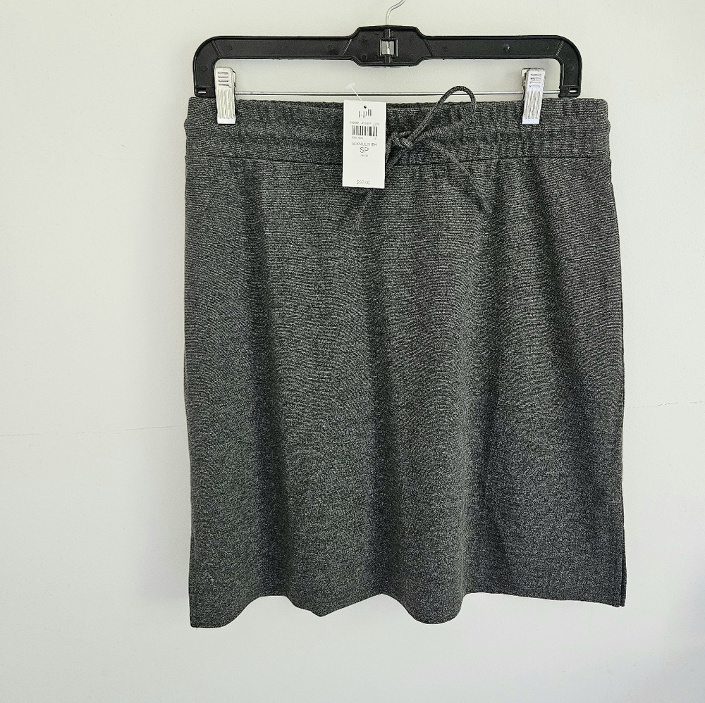 J. Jill Skirt Classic Gray Leisure NWT